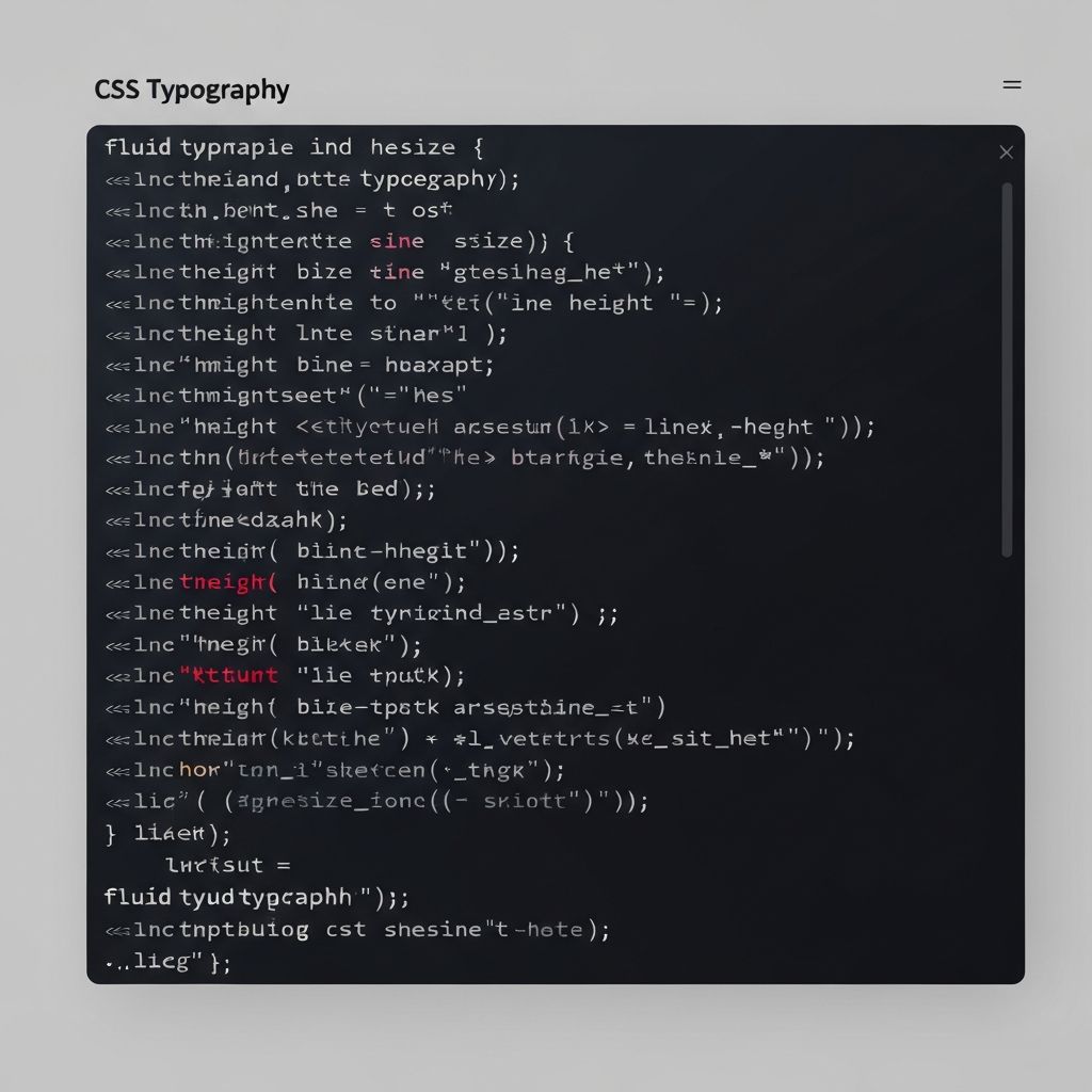 Fluid Typography with CSS Clamp: A Complete Guide